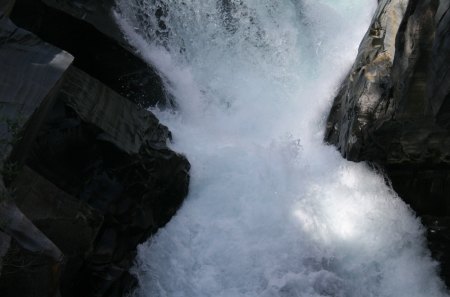 you can not stop the flow of a river - rivers, black, rocks, photography