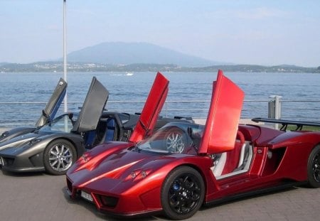 2 simbol design lavazza gtx r - oprn doore, cars, bayside, mountain