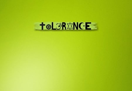 tolerance - tolerance, religion, spiritual, unity, love, peace, wallpaper, religious