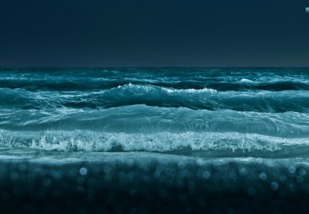 ~Ocean Waves~ - nature, beach, ocean, water, waves