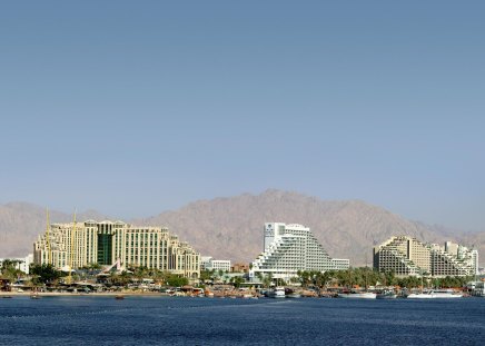 Eilat Hotels View Red Sea - oceans, beach, hotels, building