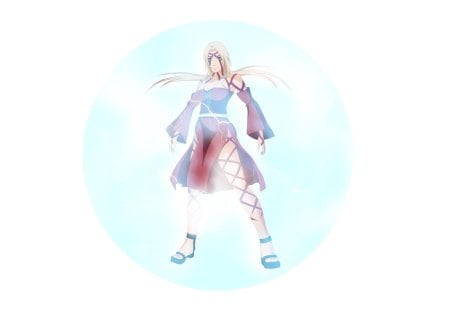 Tsunade - anime, female, tsunade, hokage, white background, girl, naruto shippuden, kunoichi, lone