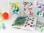 Colorful plastic cards