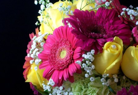 *** Nice and soft bouquet *** - bouquwt, flower, delicate, soft, nice, flowers, nature