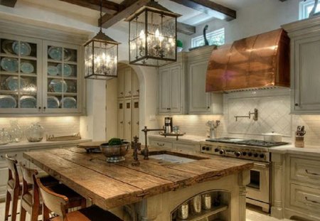 kitchen  in house - luxury, kitchen, lovely, large