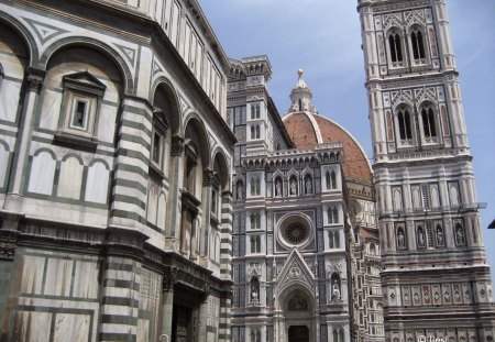 Basilica di Santa Maria del Fiore in Florence, Italy - ancient, church, italy, architecture, religious