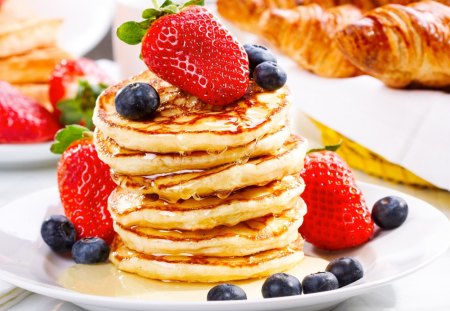 *** Yummy... *** - fresh, fruits, food, pancakes