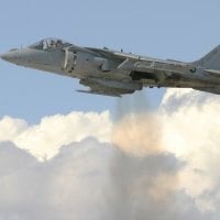 harrier vertical plane