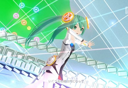 Tell Your World Project Diva F PS3 - hatsune miku, project diva f, vocaloid, tell your world, ps3