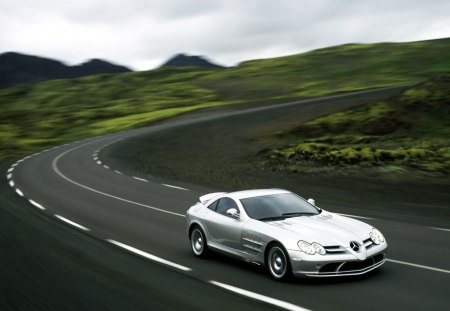 mercedes benz slr sports - mercedes, sports, car, benz