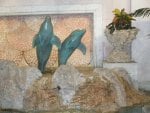 Hotel Lobby with Dolphins