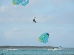 Parasail ride on the Island