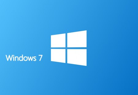 windows 7 - windows, blue, microsoft, simple, 8, logo, 7