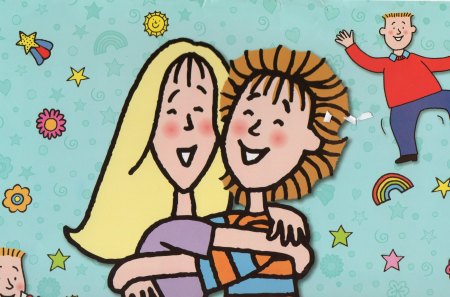 Alice and Gemma - alice, jacqueline wilson, best friends, gemma