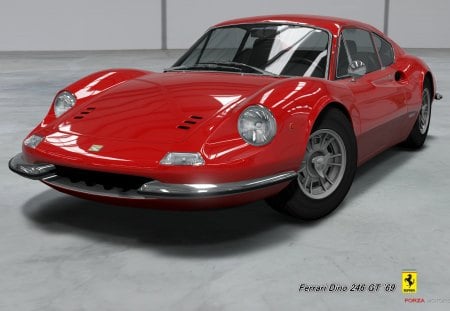 Ferrari Dino 246 GT '69 - Ferrari, 360, 246, 69, Dino, Motorsport, 4, GT, Xbox, Forza