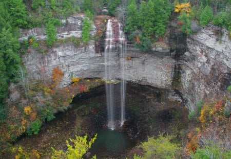 Fall creek  - waterfalls, nature