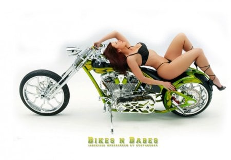 Biker model-2 - bike, hot