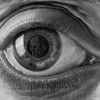 M C Escher Eye