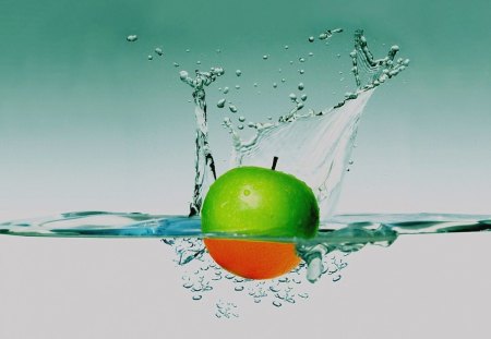 Miracle fruit - water, abstract, colours, fruit