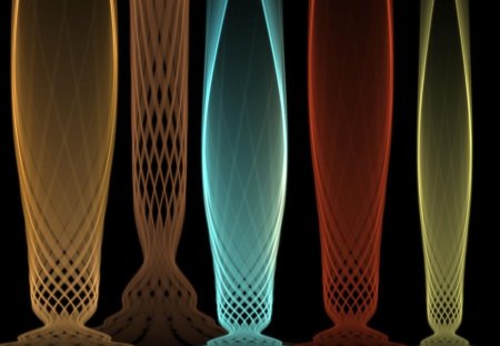 Vase - color, abstract, vase design