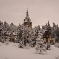 Romania-Peles Castle winter