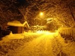 Romania-Herculane bay winter