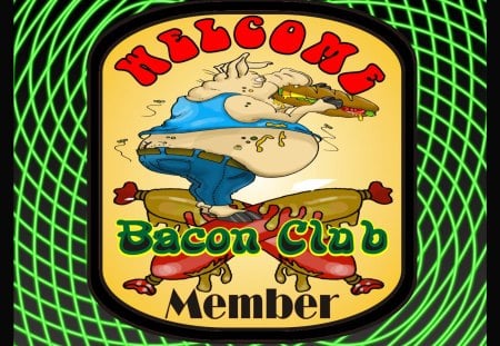 bacon club - club, bacon, jrc, welcome, member, camara