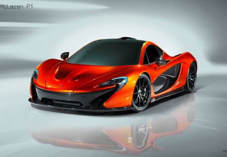 McLaren P1 front - front, mclaren, car, p1