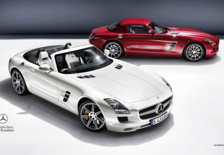 Mercedes Benz SLS Roadster - mercedes, benz, car, roadster