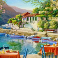 Assos harbor