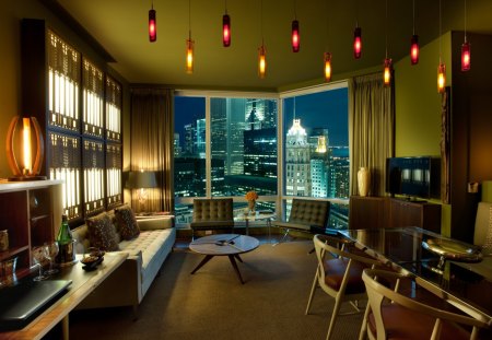 Beautiful Room And Nice View - modern, beautiful, view, room, nice