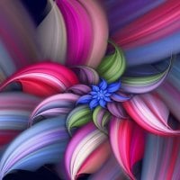 Abstract Flower