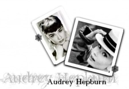 Audrey Hepburn - hat, dark hair, pretty, classy, beautiful, Audrey Hepburn, photographs, actress, famous