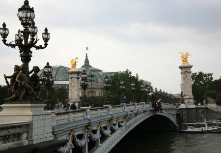 France-Paris Pont Alexandre III - awesome, paris, france, pont