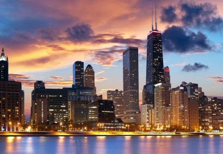 Chicago - john hancock building, cities, chicago, illinois, usa