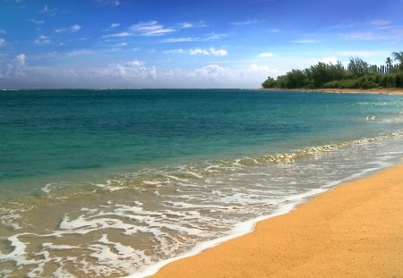 Beautiful Hawaii - beach, hawaii, ocean, blue