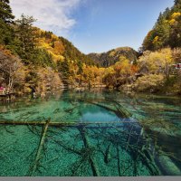 Jiuzhaigou Valley Sichuan China