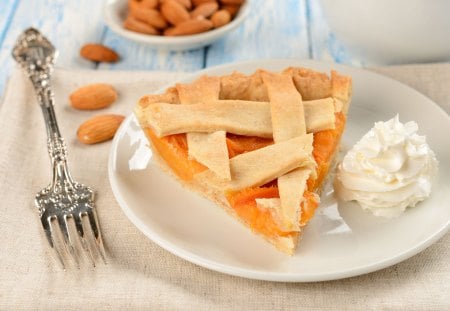 *** Peach Pie *** - pie, cakes, food, dessert, sweet, peach