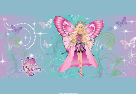 Barbie,Mariposa,Wallpaper,5 - Wallpaper, Barbie, Mariposa, 5