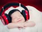 Happy music baby