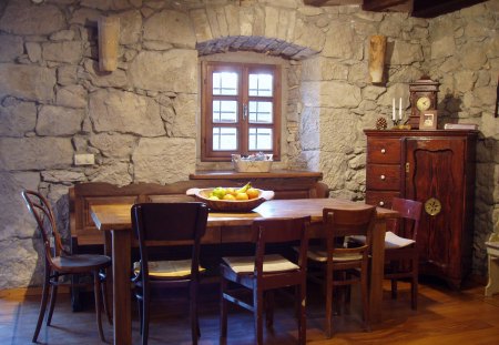 *** The interior of the dining room *** - house, dining, room, interior, architecture