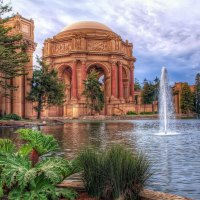 HDR Garden Fountain