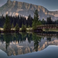 mountain bridge