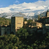 alhambra palace in granada spain