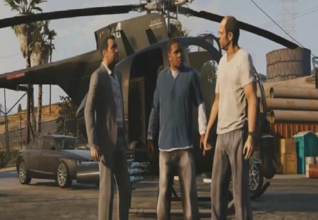 GTA V Promo - theft, auto, v, grand