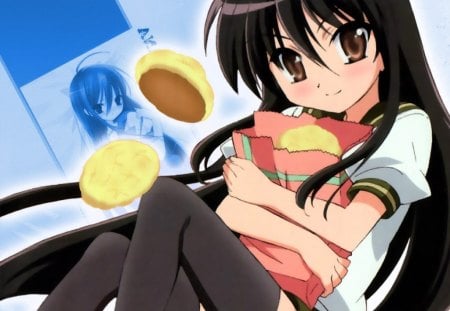 Melon bread - bread, shakugan, anime, melon, shana, no