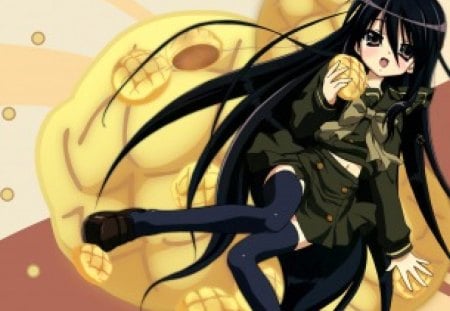 Normal shana - hair, anime, shana, black, cute