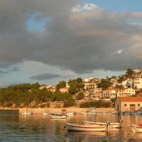 lovely seaside town of jelsa croatia