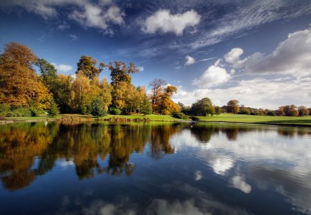 *** Beautiful autumn lake *** - beautiful, lake, nature, autumn