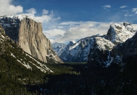 yosemite - nature, yosemite, mountain, cool